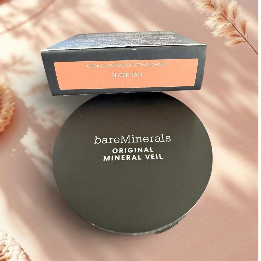 bareMinerals - Original Mineral Veil - Pressed Setting‎ Powder - Sheer Tan *NIB*